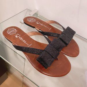 Pretty Summer Bow Flip-Flops - Brand New